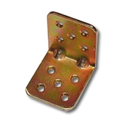 PIASTRA PIEGATA ART.790 MM.45X45X40 ZINC