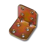 PIASTRA PIEGATA ART.788 MM.30X30 ZINC.