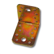 PIASTRA PIEGATA  ART.846 MM.65X55 ZINC.