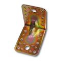 PIASTRA PIEGATA ART.792 MM.85X85X65 ZINC