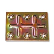 PIASTRA 642 GIUNZIONE 6 FORI 70X50 ZINC.