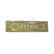 BUCA PER LETTERE OTTONE LUCIDO