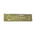 BUCA PER LETTERE OTTONE LUCIDO