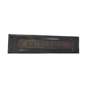 BUCA PER LETTERE OTTONE BRONZATO
