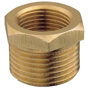  RIDUZIONE ESAG. OTTONE GIALLO 1/2  X3/8