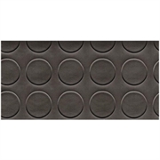 TAPPETO BOLLATO NERO H.100