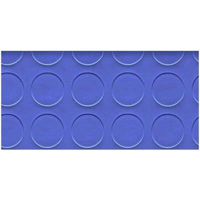 TAPPETO BOLLATO BLU H.100