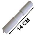 RULLINO PORTACARTA MOLLA PLASTICA BIANCO