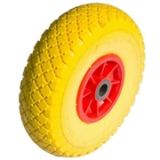 RUOTA GIALLA  D.26 ANTIFORAT. X CARRELLI