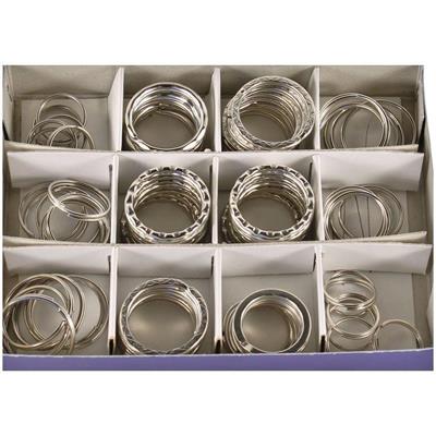 ASSORTIMENTO 72 ANELLI IN SCATOLA