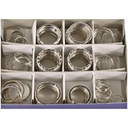 ASSORTIMENTO 72 ANELLI IN SCATOLA