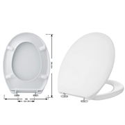 SEDILE 1108SC CR EVEREST SOFT BIANCO