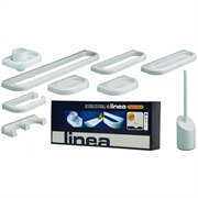 SET BAGNO LINEA ART. 331 9 PZ  BIANCO