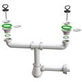 SIFONE1386CP54BO 2 VIE 1.1/4   C/PILETTE