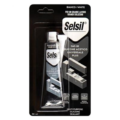 SILICONE BLISTER BIANCO ML.50 ACETICO