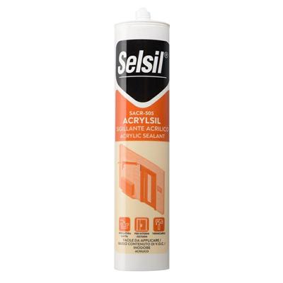 SILICONE ACRILICO BIANCO VERNIC. ML.310