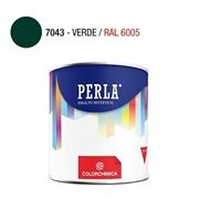SMALTINO PERLA 7043 VERDE RAL6005 ML.125