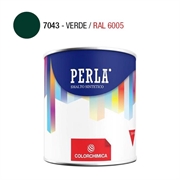 SMALTO PERLA 7043 VERDE RAL 6005 L.0,750