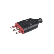 SPINA GOMMA RS78007 16A 2P+T 250V NERA
