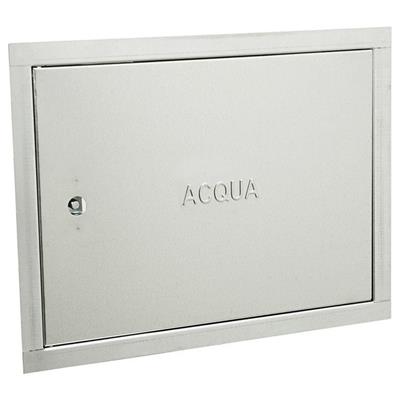 SPORTELLO ZINCATO ACQUA MM.350X450