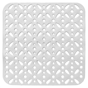 TAPPETINO DOCCIA 55X55 LATTICE BIANCO