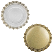 TAPPI CORONA  USO ALIMENTI CF.100 ORO