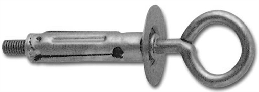 TASSELLO FERRO 508 MM.9 O/CHIUSO ZINC.