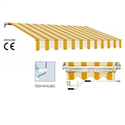 TENDA DA SOLE 3X2  GIALLO BIANCO