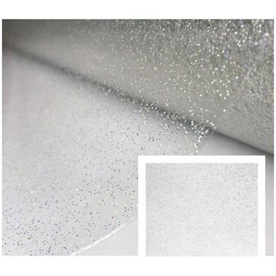 TOVAGLIATO GLITTER ARGENTO H.140X30MT