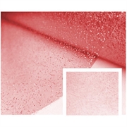 TOVAGLIATO GLITTER ROSSO H.140X30MT.