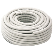 TUBO CORRUGATO D.26/32 BIANCO MT.25
