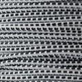 CORDA ELASTICA MM.8 GRIGIA/NERA