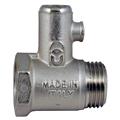  VALVOLA SCALDABAGNO 1/2   M/F