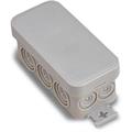 SCATOLA DERIVAZ. MINI IP55 MM.43X110X39 RS13301