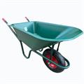 CARRIOLA PVC VERDE LT.100 RUOTA C/ARIA
