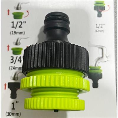 PRESA RUBINETTO FEMMINA 1 RIDUTTORE 3/4 1/2