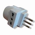 ADATTATORE TRIPLO SCHUKO 10A PRESE 10/16