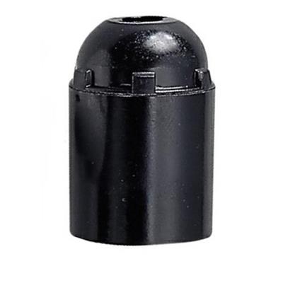 PORTALAMPADA E27 NERO 00503