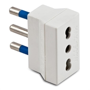 ADATTATORE 05621 BIVALENTE 2P+T 16A