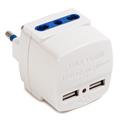 ADATTATORE 05691 2 USB+T BIVALENTE 16A