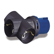 ADATTATORE INDUSTR. 1879 16A  3PRESE
