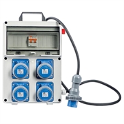 QUADRETTO CANTIERE IP67 03KW PULS.