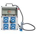 QUADRETTO CANTIERE IP67 03KW PULS.