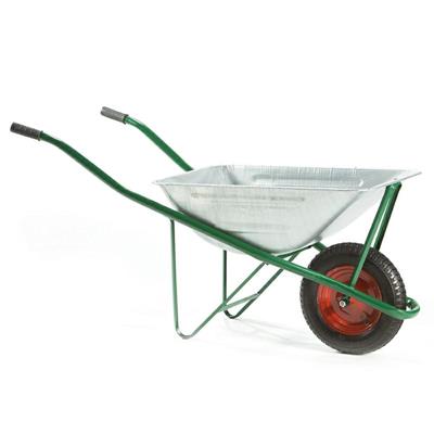 CARRIOLA CON VASCA ZINCATA E RUOTA VESPA