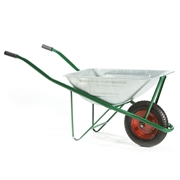 CARRIOLA CON VASCA ZINCATA E RUOTA VESPA